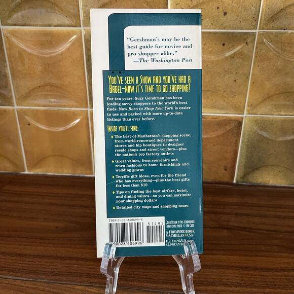 Born to Shop New York: The Ultimate Guide for Travelers Who Love to Shop 6th Ed. - Picture 2 of 9